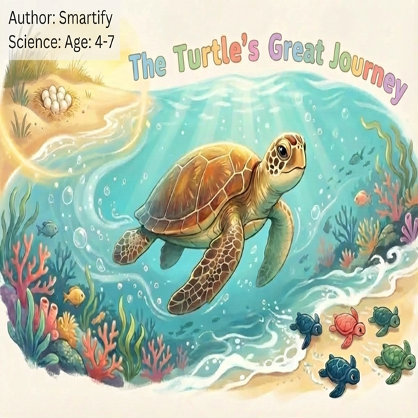 Turtle Life Cycles for Kids, Nature Science Book for Ages 4-7: A Science Guide to Growth and Change in the Natural World