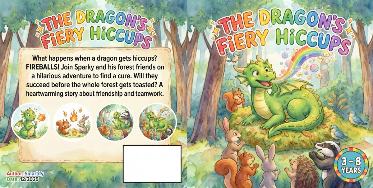 he Dragon’s Fiery Hiccups A Silly and Fun Story for Kids