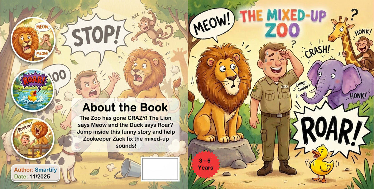 The Mixed-Up Zoo A Silly and Fun Animal Story for Kids