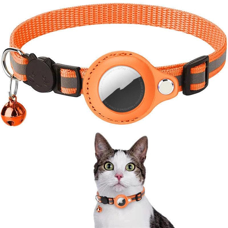 Reflective Collar Waterproof Holder Case for Air tag Protective Cover Cat Dog Kitten Puppy Nylon