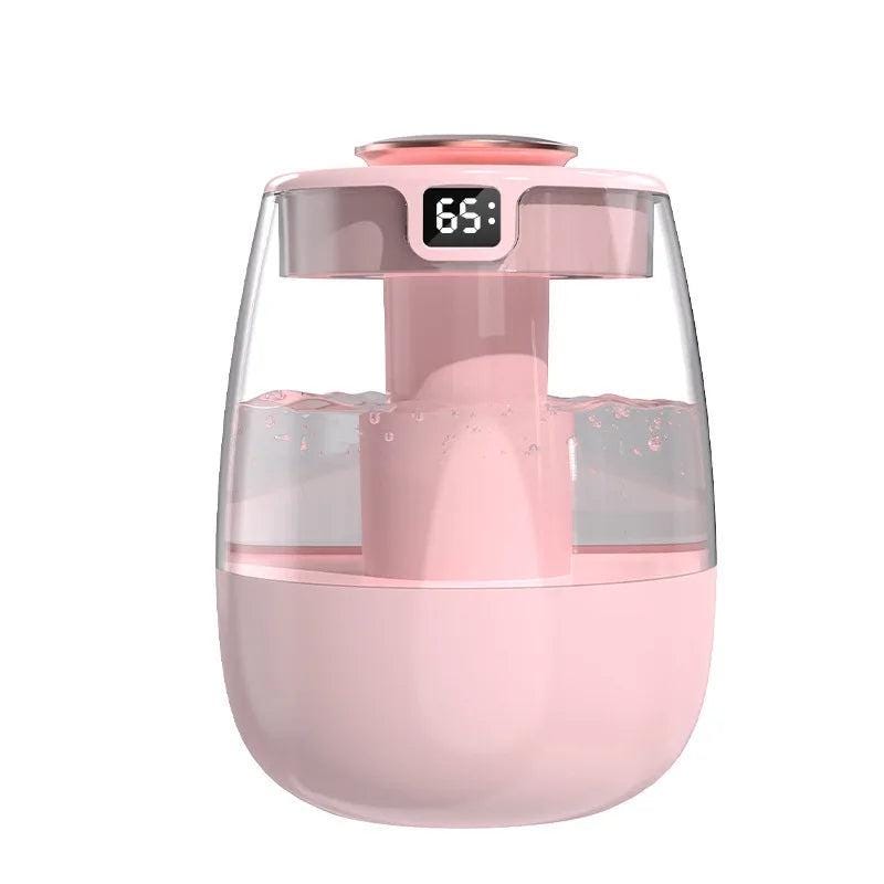 1300ML Air Humidifier Aroma Humidifier Double Spray Port Essential Oil Diffuser USB Water Humidifier with Light for Home Car