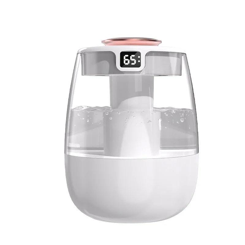 1300ML Air Humidifier Aroma Humidifier Double Spray Port Essential Oil Diffuser USB Water Humidifier with Light for Home Car