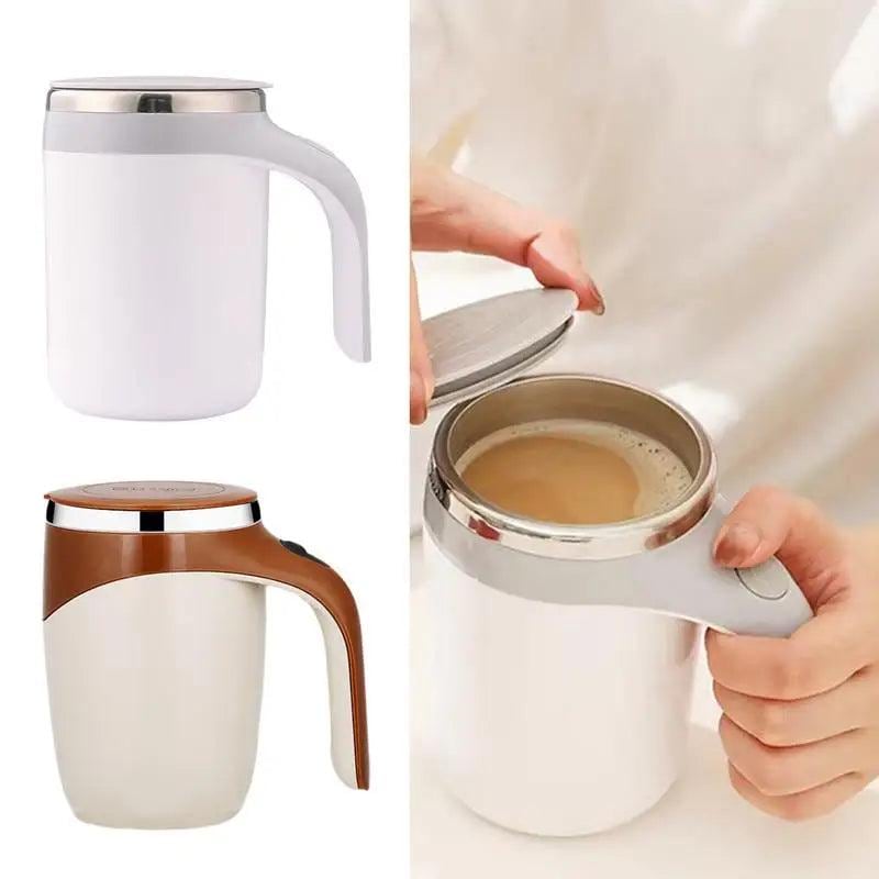 Automatic Stirring Cup Portable Automatic Stirring Cup Magnetic Rotating Stirring Mug Travel Coffee Milk Mug for Home Office