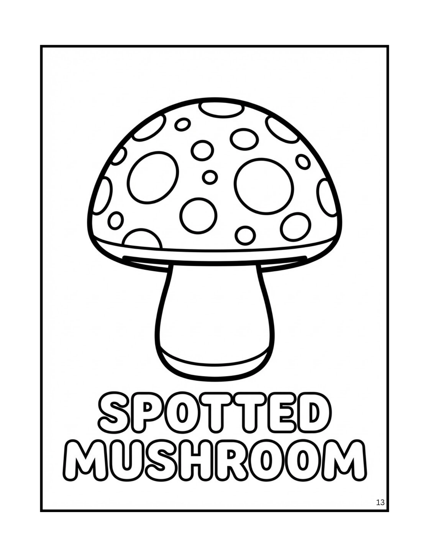 Kids Coloring Book Ages 5–10: 100 Easy Coloring Pages of Animals, Birds, Fish, Dinosaurs, Plants, and Everyday Tools