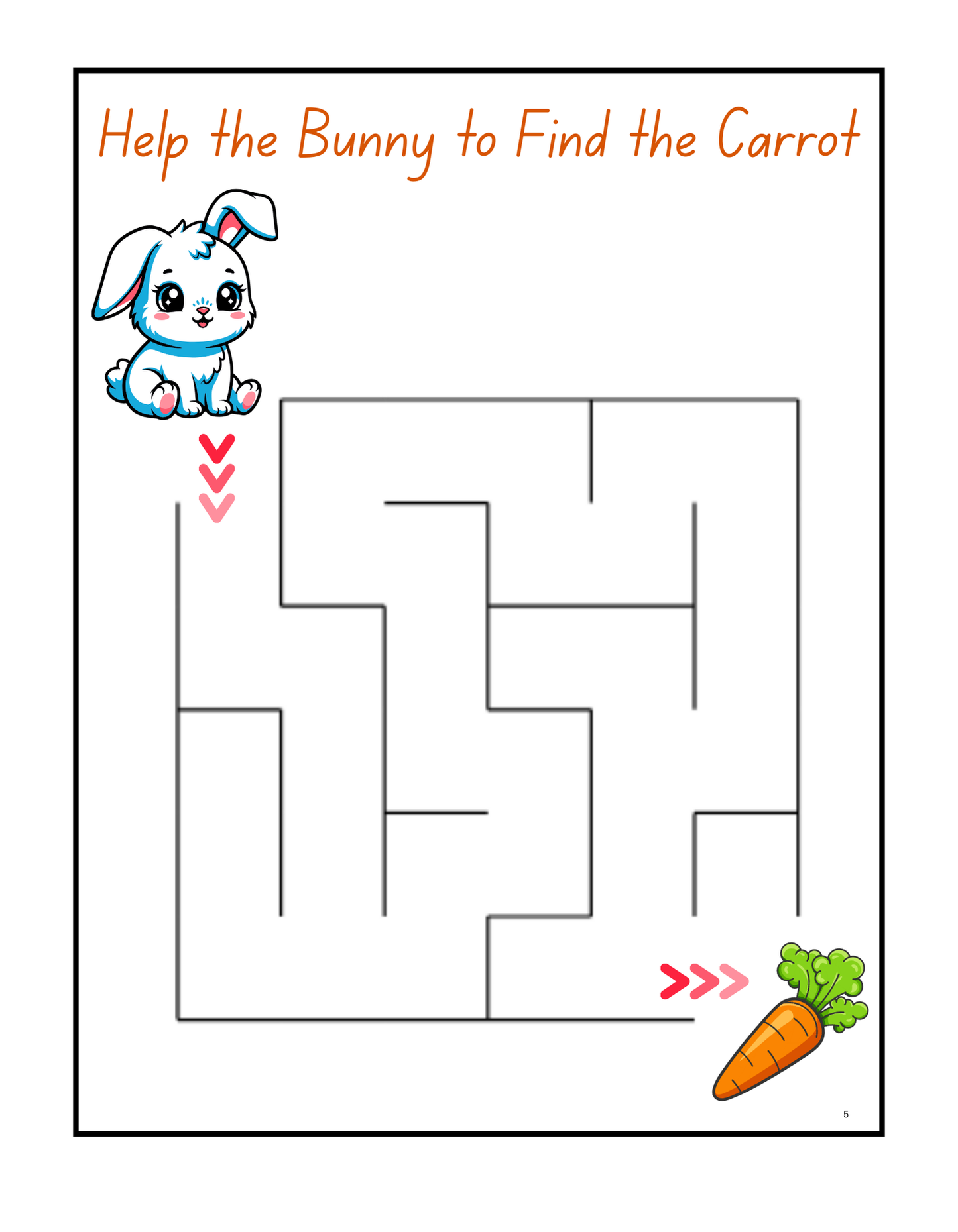Fun & Easy Mazes for Kids Ages 4–8 | 51 Brain-Boosting Mazes with Solutions
