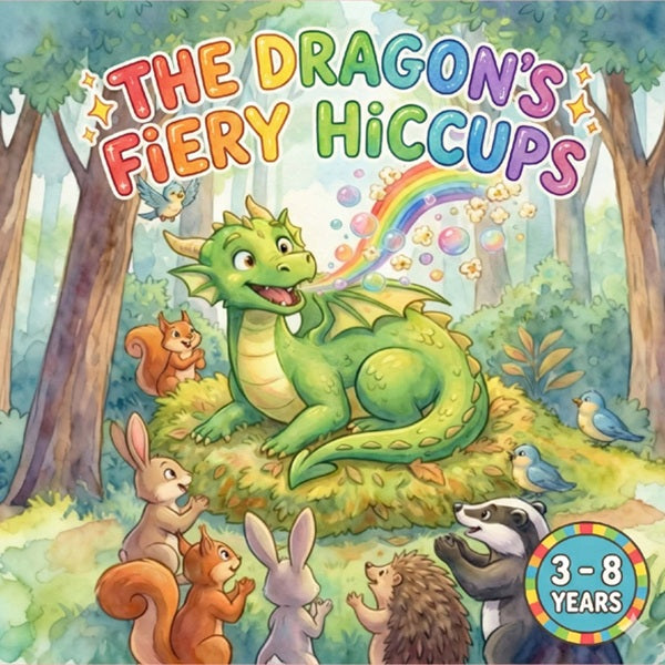 he Dragon’s Fiery Hiccups A Silly and Fun Story for Kids