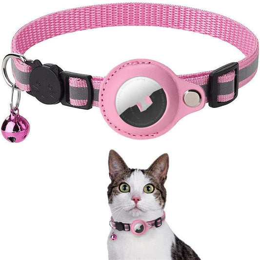 Reflective Collar Waterproof Holder Case for Air tag Protective Cover Cat Dog Kitten Puppy Nylon