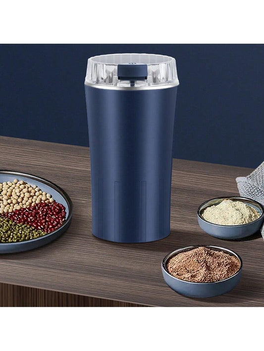Electric Coffee Bean Grinder, Food Processor, Food Mixer, 300W Powerful Spice Grinder Electric, Grain Mills, Espresso Grinder Herb Grinder