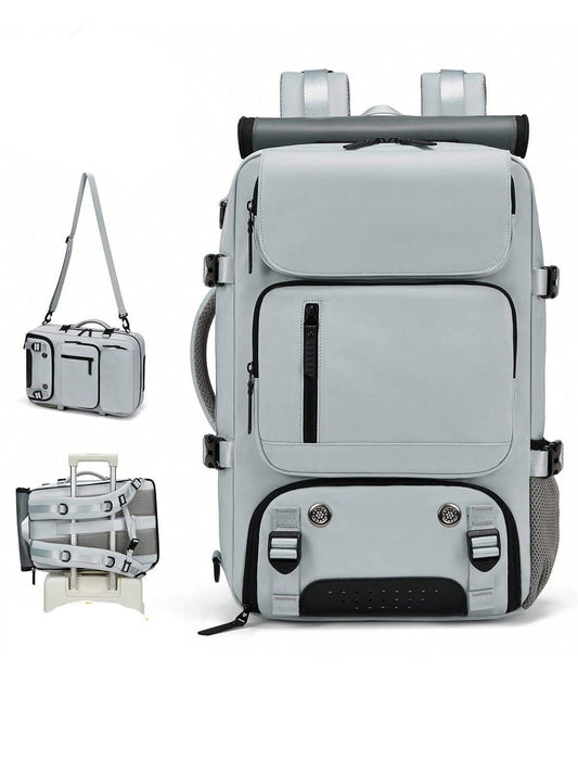 Travel Laptop Backpack for Men & Women with USB Charging Port Fits 16.5 Inch Notebook Rucksack
